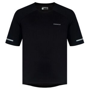 Pinnacle Mens Logo Cycling Jersey / Black